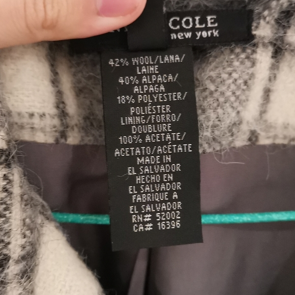 Kenneth Cole Wool & Alpaca Coat - Picture 5 of 5